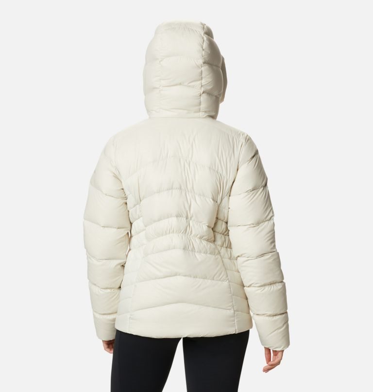 Women's Columbia Autumn Park Hooded Down Jackets Cream | CA-P04AC