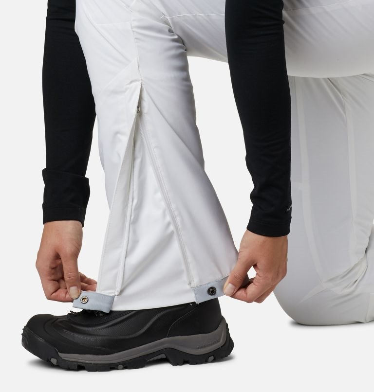 Women's Columbia Backslope Pants White | CA-H81L4