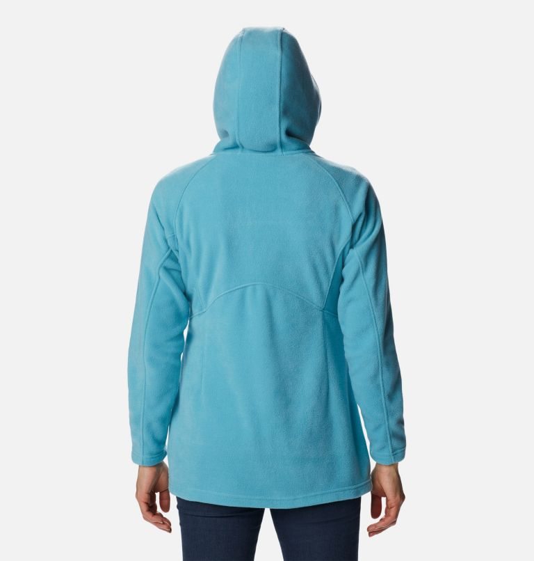 Women's Columbia Benton Springs II Long Fleece Jackets Turquoise | CA-ECA50