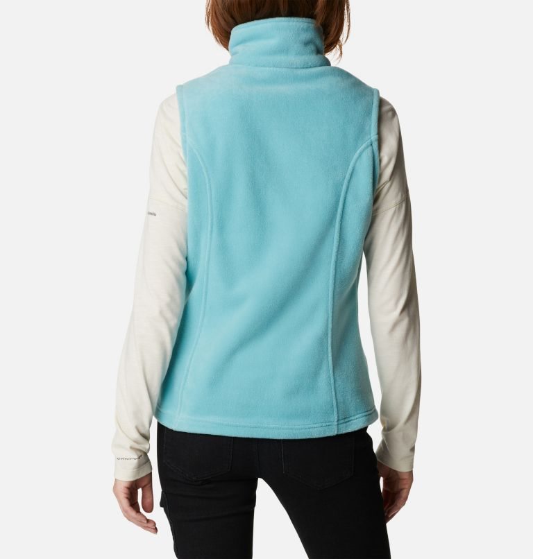 Women's Columbia Benton Springs Vest Turquoise | CA-VLA48