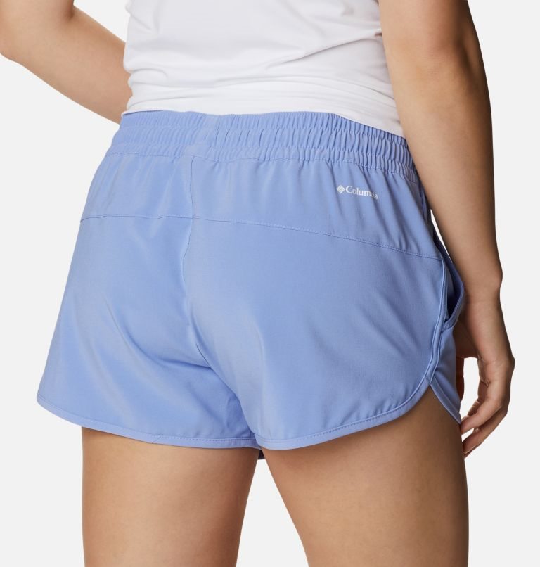 Women's Columbia Bogata Bay Stretch Shorts Light Blue | CA-RA8L0