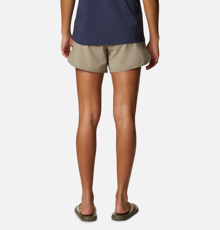 Women's Columbia Bogata Bay Stretch Shorts Khaki | CA-X5LA6