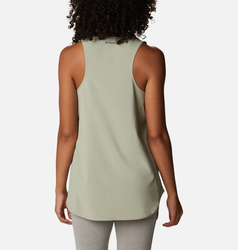 Women's Columbia Bowen Lookout Tanks Olive | CA-SAL01