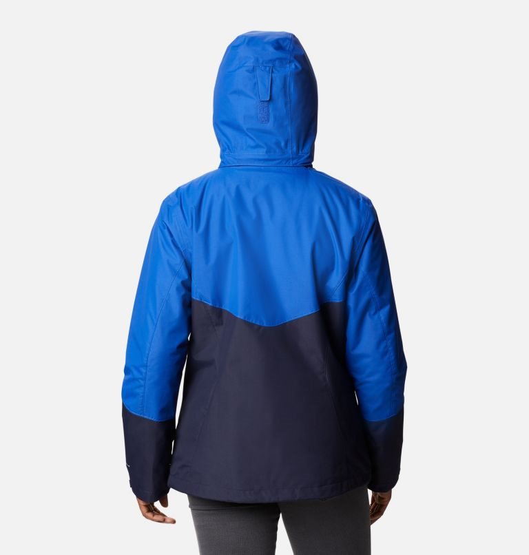 Women's Columbia Bugaboo II Interchange Fleece Jackets Blue | CA-V5C60