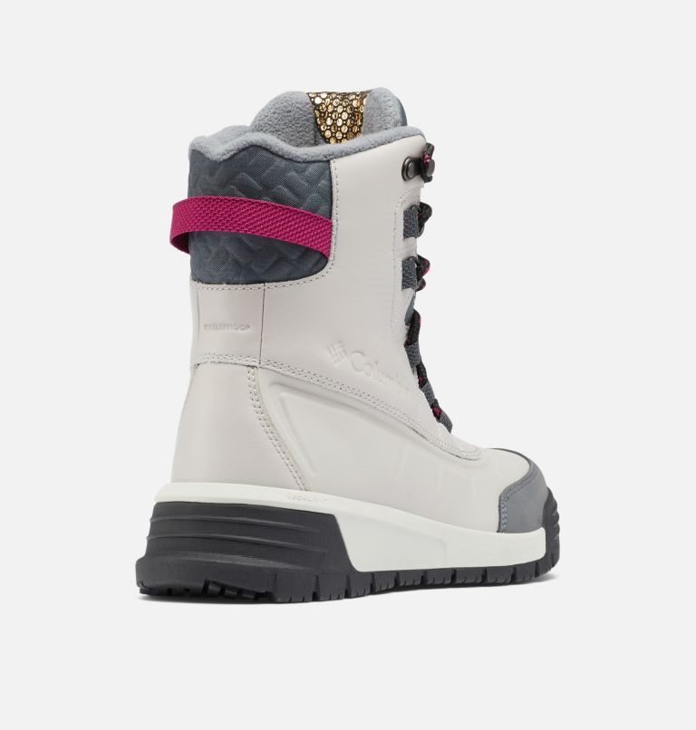 Women's Columbia Bugaboot Celsius Omni-Heat Infinity Boots White | CA-ZL186