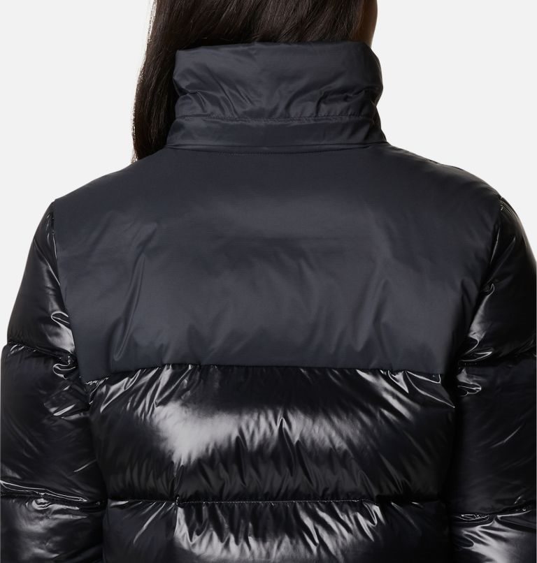 Women's Columbia Bulo Point Omni-Heat Infinity Down Jackets Black | CA-JL8C0