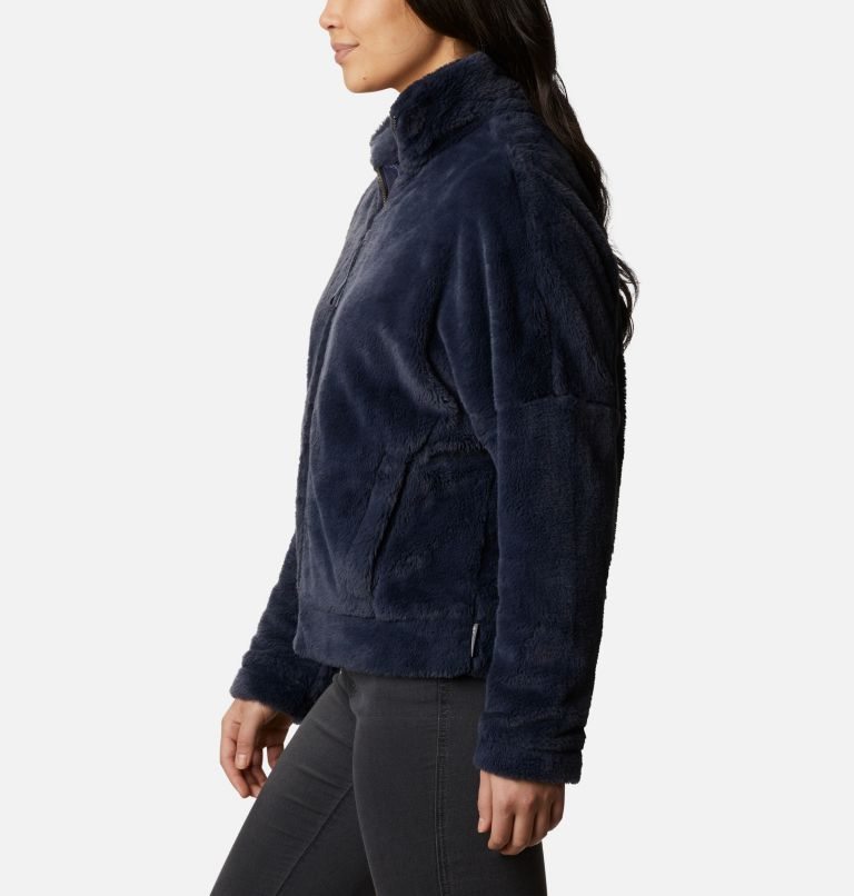 Women's Columbia Bundle Up Full Zip Fleece Jackets Navy | CA-YA4C5