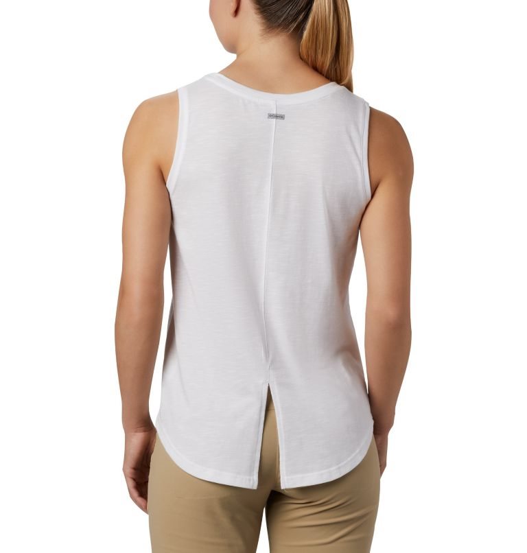 Women's Columbia Cades Cape Tanks White | CA-ZCA31