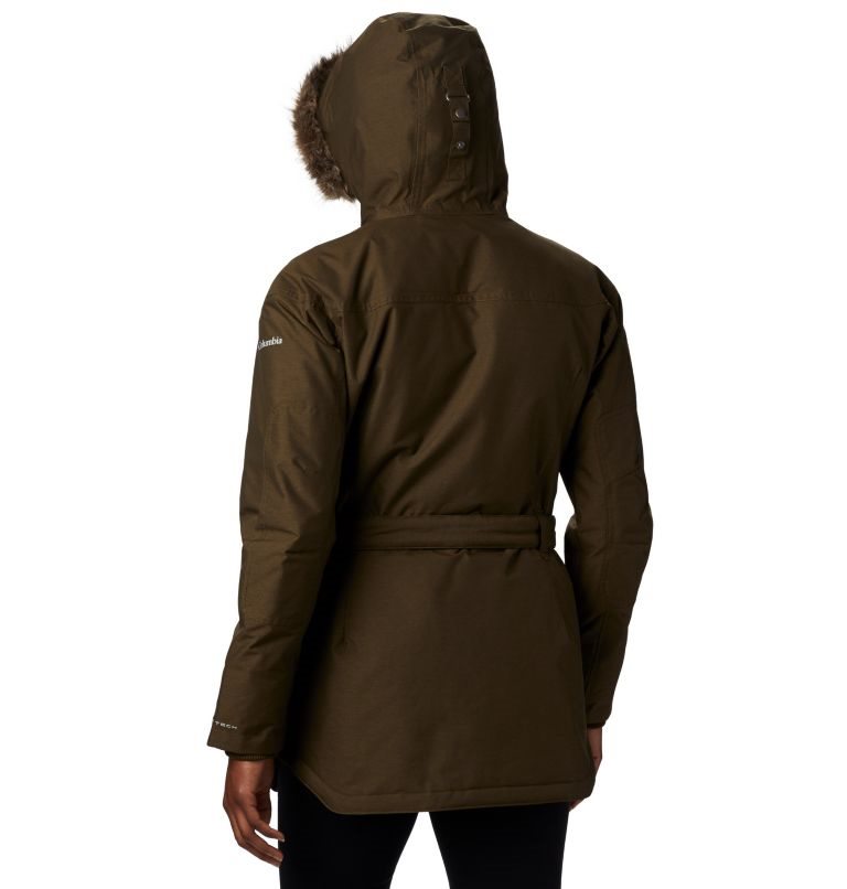 Women's Columbia Carson Pass II Jackets Dark Brown | CA-AA685