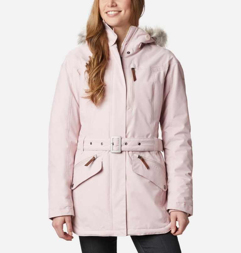 Women\'s Columbia Carson Pass II Jackets Pink | CA-PA35L