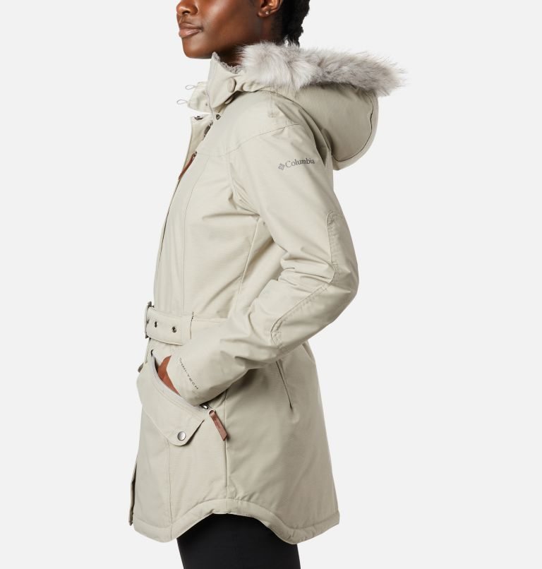 Women's Columbia Carson Pass II Jackets Cream | CA-Y460L