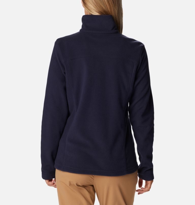 Women's Columbia Castle Dale Full Zip Fleece Jackets Navy | CA-F04L1