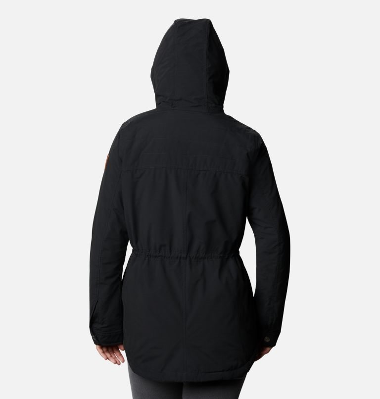 Women's Columbia Chatfield Hill Jackets Black | CA-G15L6