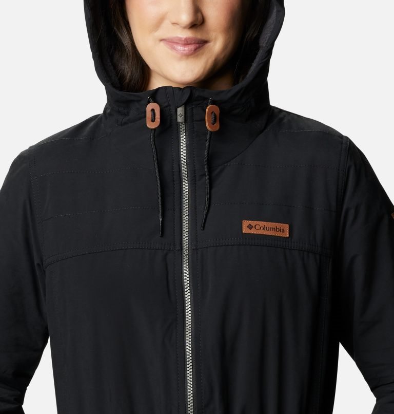 Women's Columbia Chatfield Hill Jackets Black | CA-G15L6