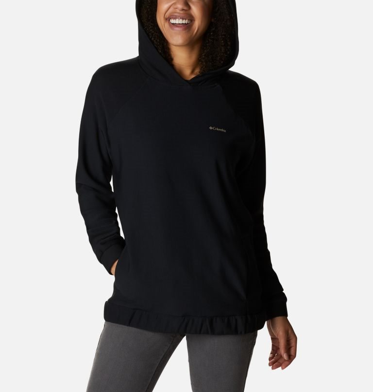 Women's Columbia Cherry Grove Hoodie Black | CA-W01L5