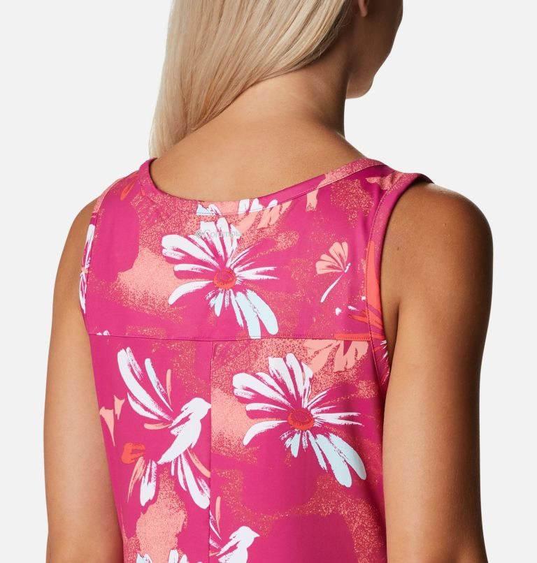 Women's Columbia Chill River Printed Dress Flower | CA-K3L4A