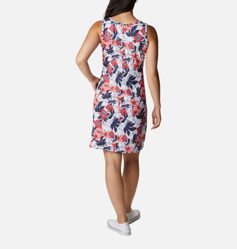 Women's Columbia Chill River Printed Dress Flower | CA-P5LC8