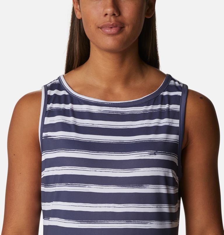 Women's Columbia Chill River Printed Dress Stripe | CA-Q03A6