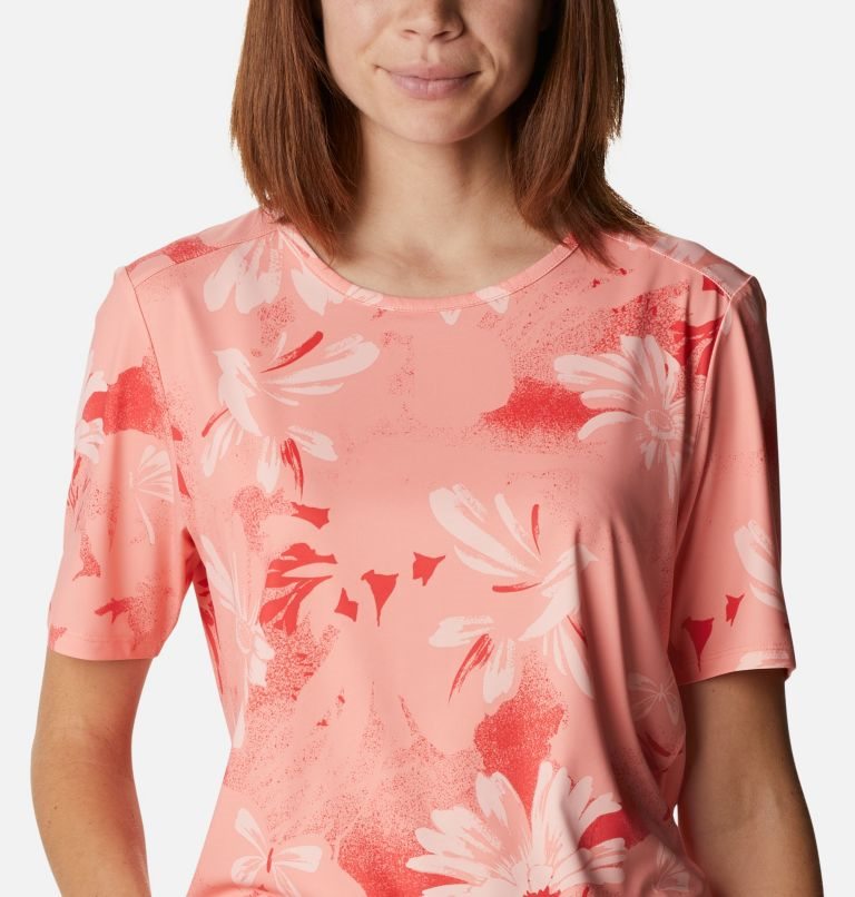 Women's Columbia Chill River T Shirts Flower | CA-C06L5