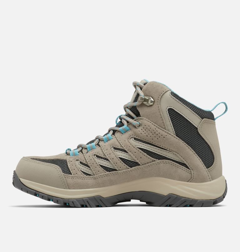 Women's Columbia Crestwood Mid Waterproof Hiking Boots Grey | CA-PAC01