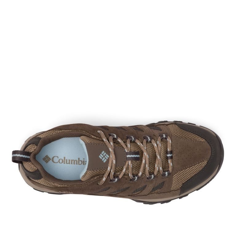 Women's Columbia Crestwood Waterproof Hiking Shoes Brown | CA-P41L8