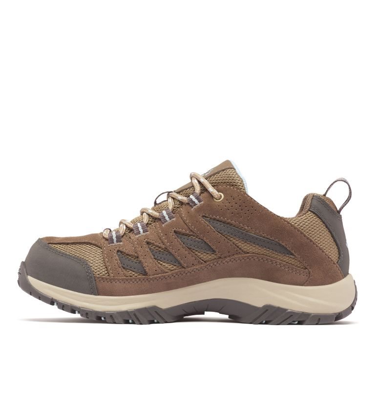 Women's Columbia Crestwood Waterproof Hiking Shoes Brown | CA-P41L8