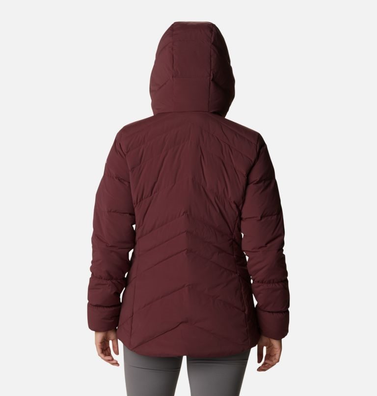 Women's Columbia Ember Springs Down Jackets Burgundy | CA-P8C43