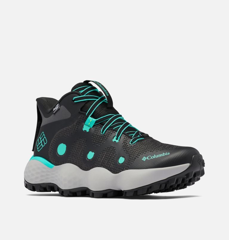 Women's Columbia Escape Thrive Endure Hiking Shoes Black / Turquoise | CA-ML18C