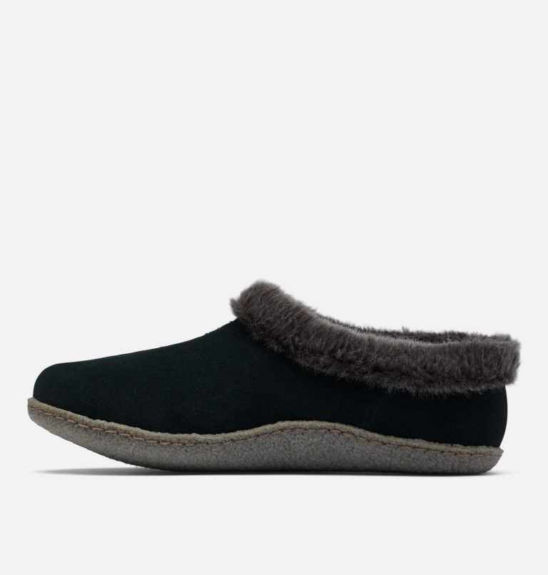 Women's Columbia Fairhaven Slippers Black | CA-H4AL5