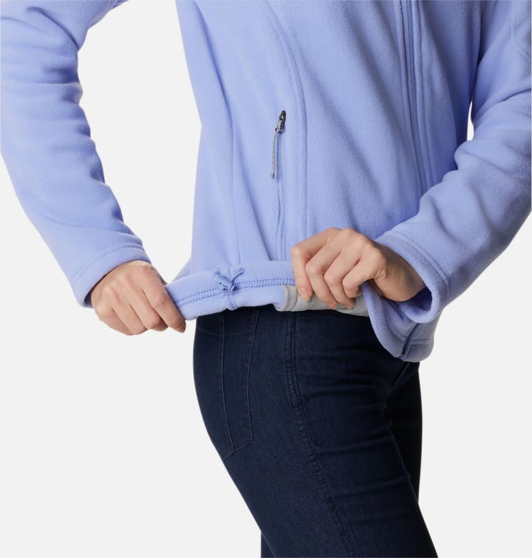 Women's Columbia Fast Trek II Fleece Jackets Light Blue | CA-E0351