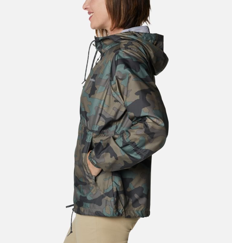 Women's Columbia Flash Forward Printed Jackets Camo | CA-E035A