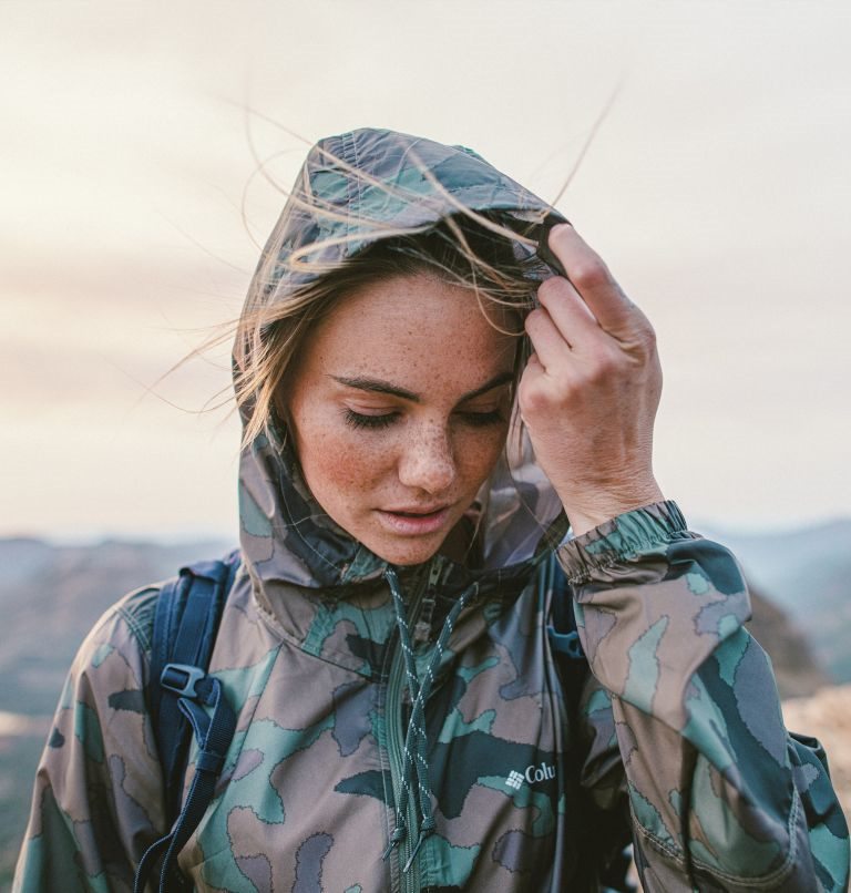 Women's Columbia Flash Forward Printed Jackets Camo | CA-E035A