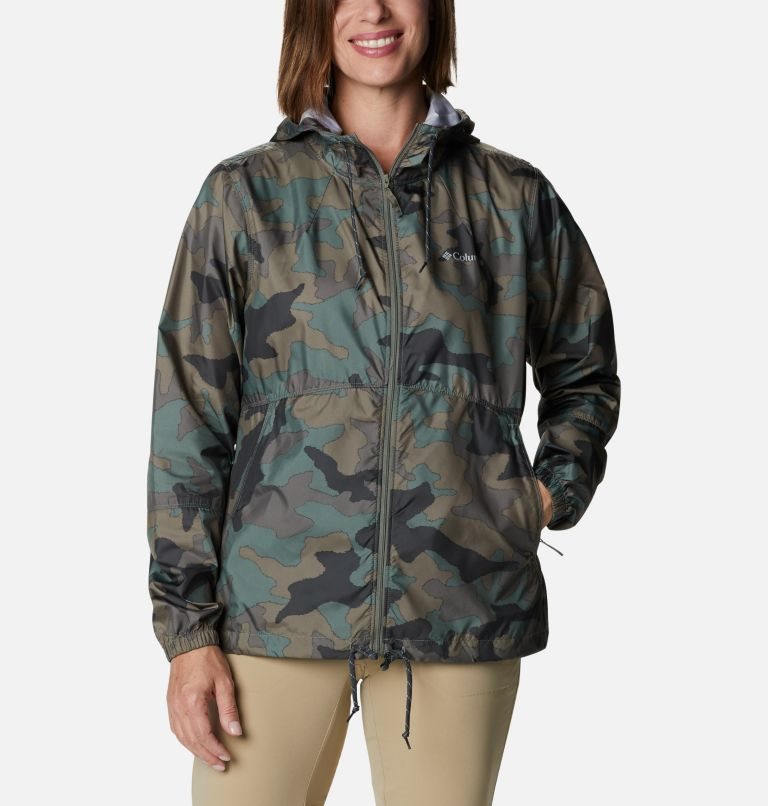 Women\'s Columbia Flash Forward Printed Jackets Camo | CA-E035A