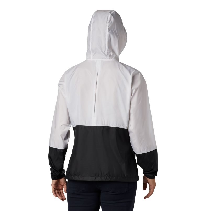 Women's Columbia Flash Forward Windbreaker Jackets White / Black | CA-E3A4C