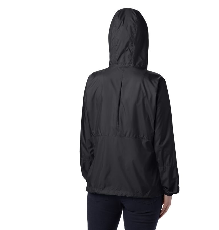 Women's Columbia Flash Forward Windbreaker Jackets Black | CA-O3C56