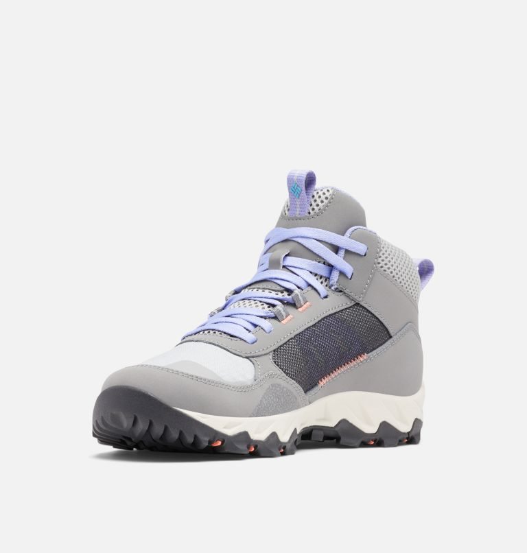 Women's Columbia Flow Centre Hiking Shoes Grey / Lavender | CA-O5AL3