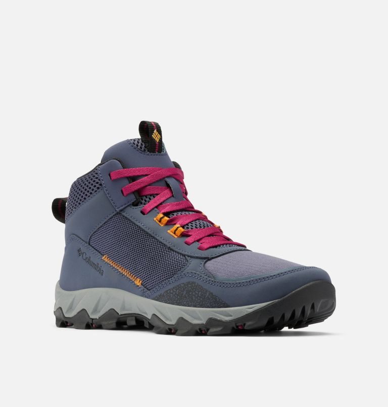 Women's Columbia Flow Centre Hiking Shoes Navy | CA-ZC56A