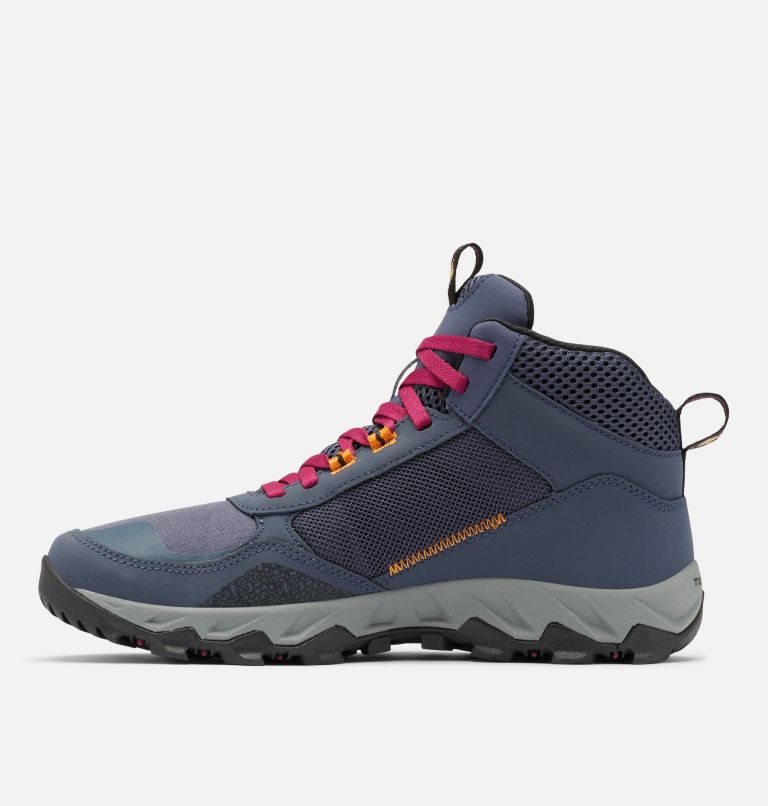 Women's Columbia Flow Centre Hiking Shoes Navy | CA-ZC56A