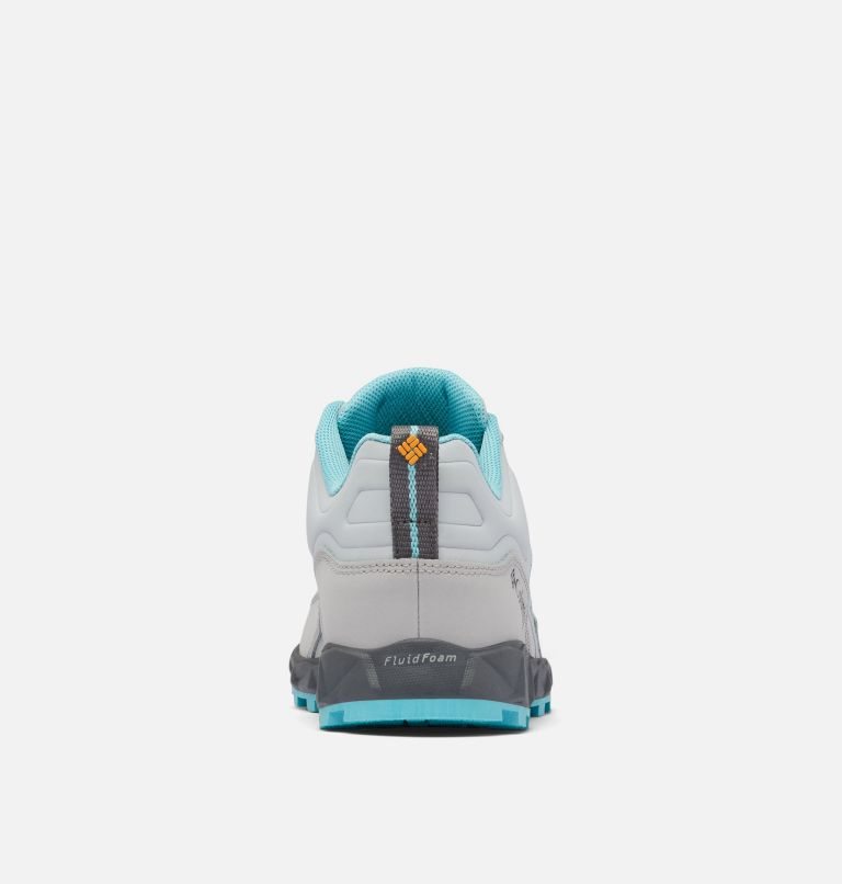 Women's Columbia Flow District Sneakers Grey / Turquoise | CA-X5C03