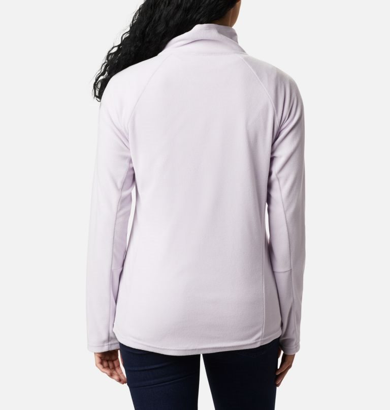 Women's Columbia Glacial IV Half Zip Fleece Sweatshirts White | CA-CAC53