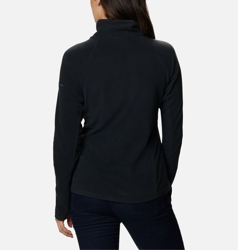 Women's Columbia Glacial IV Half Zip Fleece Sweatshirts Black | CA-ECL43