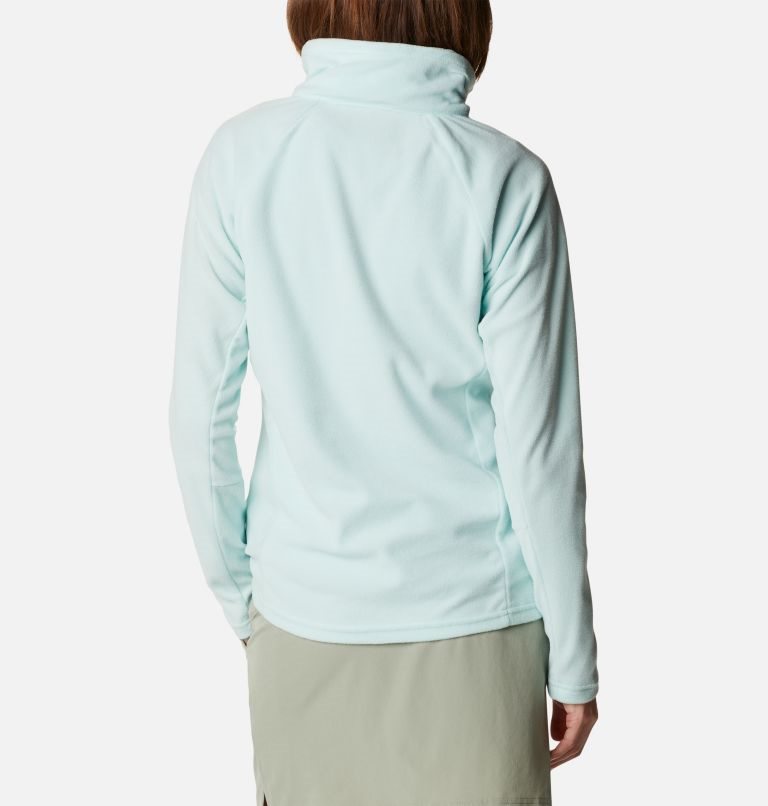 Women's Columbia Glacial IV Half Zip Fleece Sweatshirts Turquoise | CA-L13C8