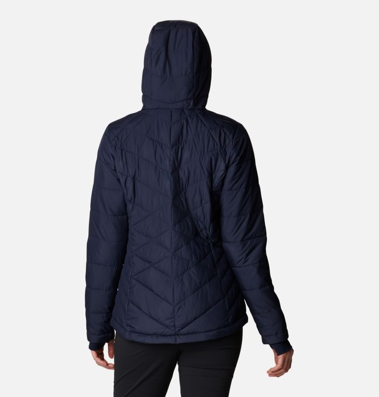 Women's Columbia Heavenly Hooded Jackets Navy | CA-NC465