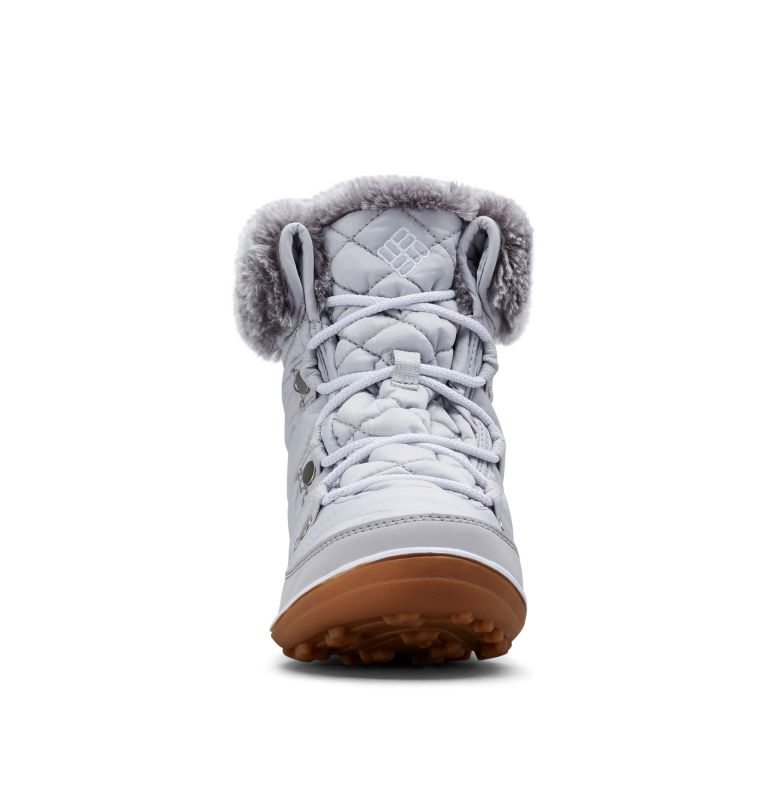 Women's Columbia Heavenly Shorty Omni-Heat Boots Light Grey | CA-VL18A