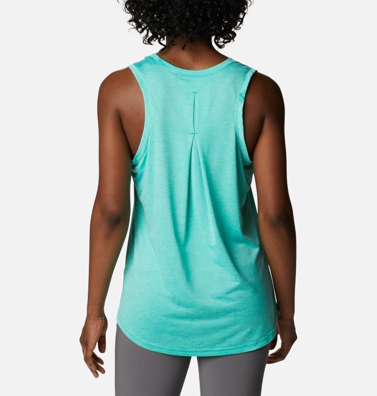 Women's Columbia Hike Tanks Turquoise | CA-E184A