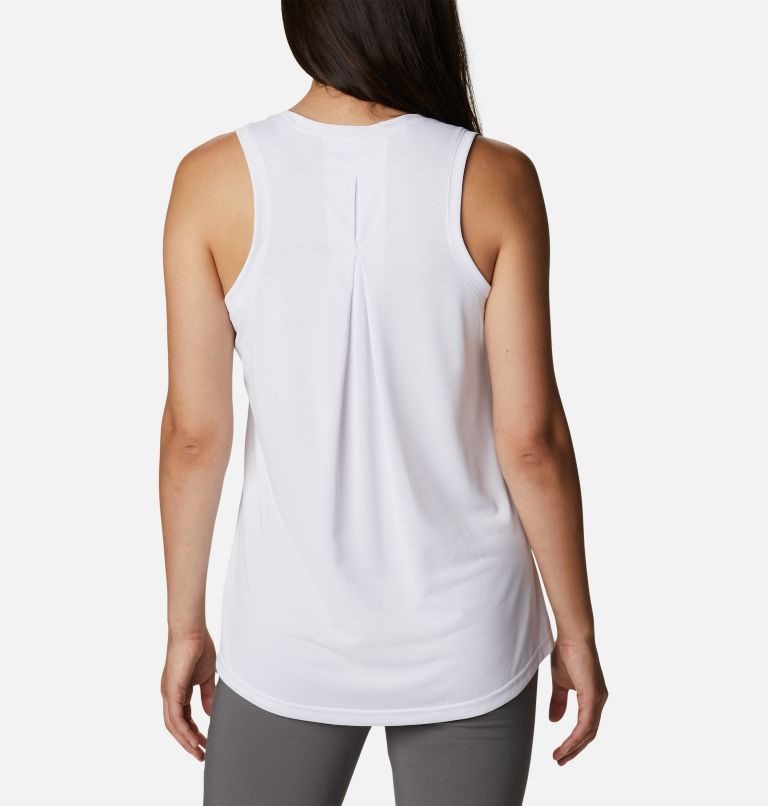 Women's Columbia Hike Tanks White | CA-Z3108