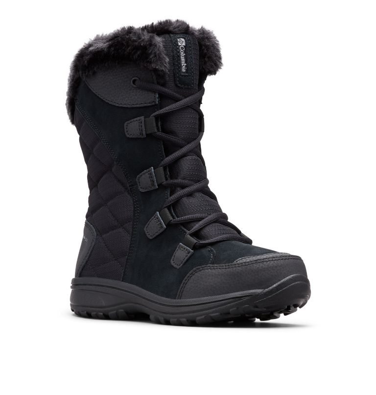 Women's Columbia Ice Maiden II Boots Black | CA-C6450