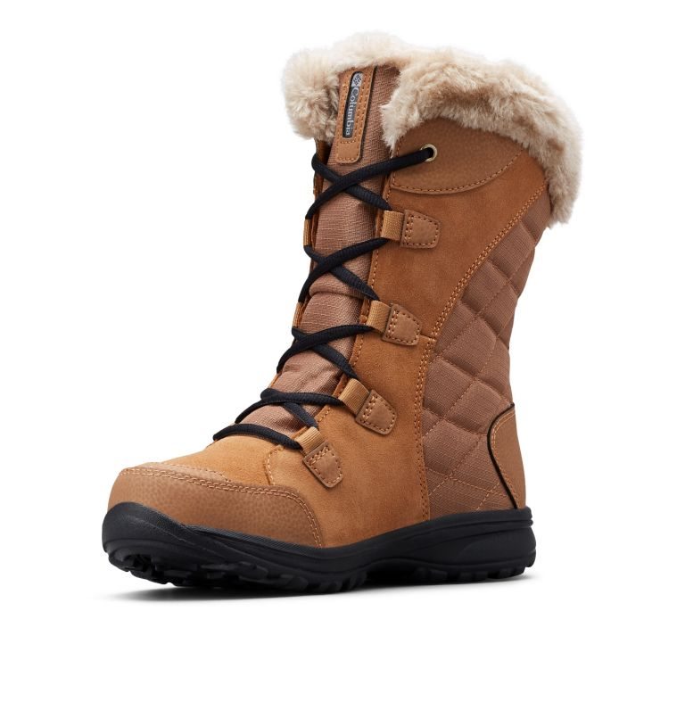 Women's Columbia Ice Maiden II Boots Brown | CA-SL81C