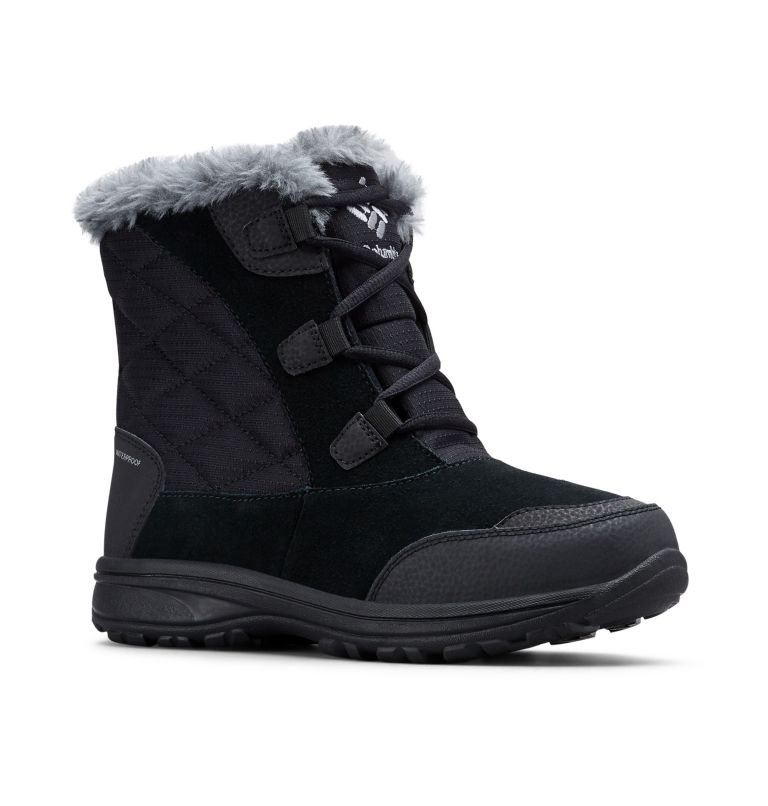 Women's Columbia Ice Maiden Shorty Boots Black | CA-NA103