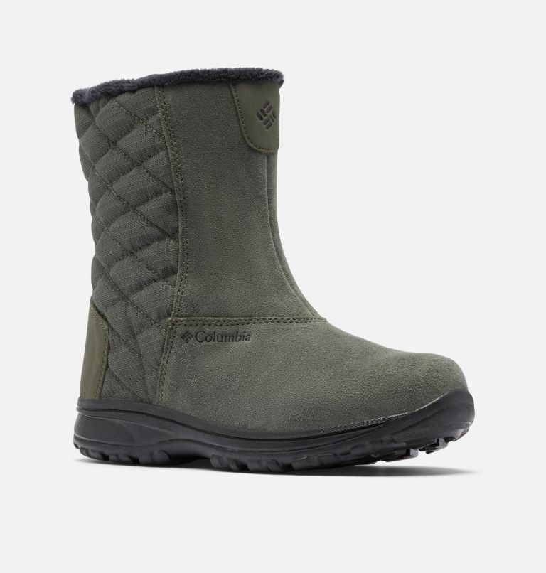 Women's Columbia Ice Maiden Slip III Boots Olive | CA-LA360